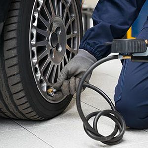 Tire Change in Carrollton TX